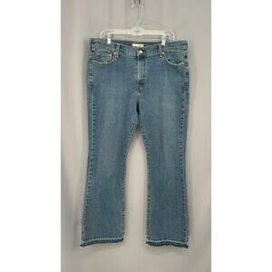 Levis 515 Jeans Womens 16M Blue Boot Cut Stretch Classic Denim Western Ranchwear